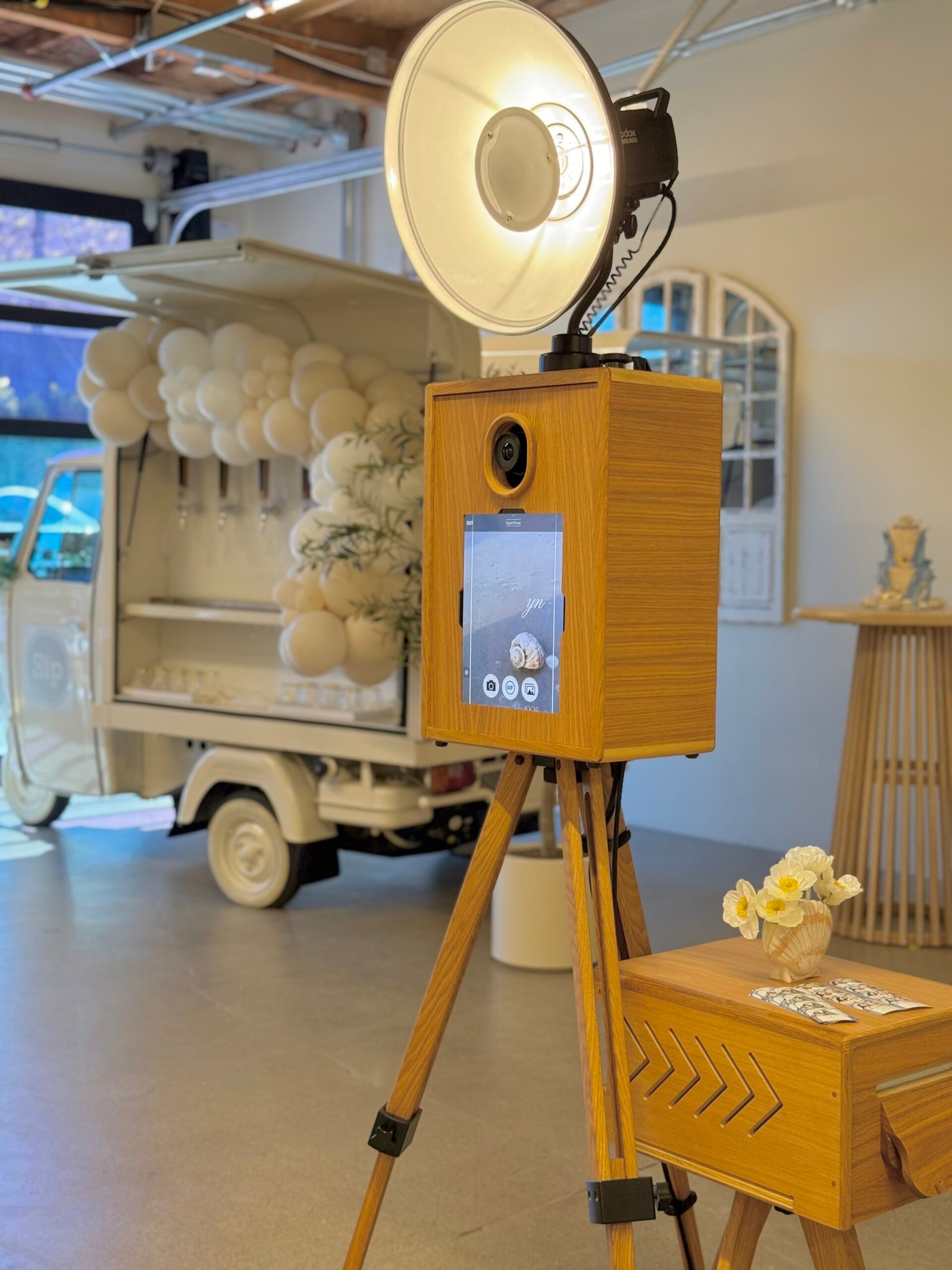 open air photo booth